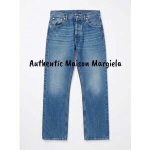 Authentic Maison Margiela Line 4 straight-leg Luxury Denim Jeans